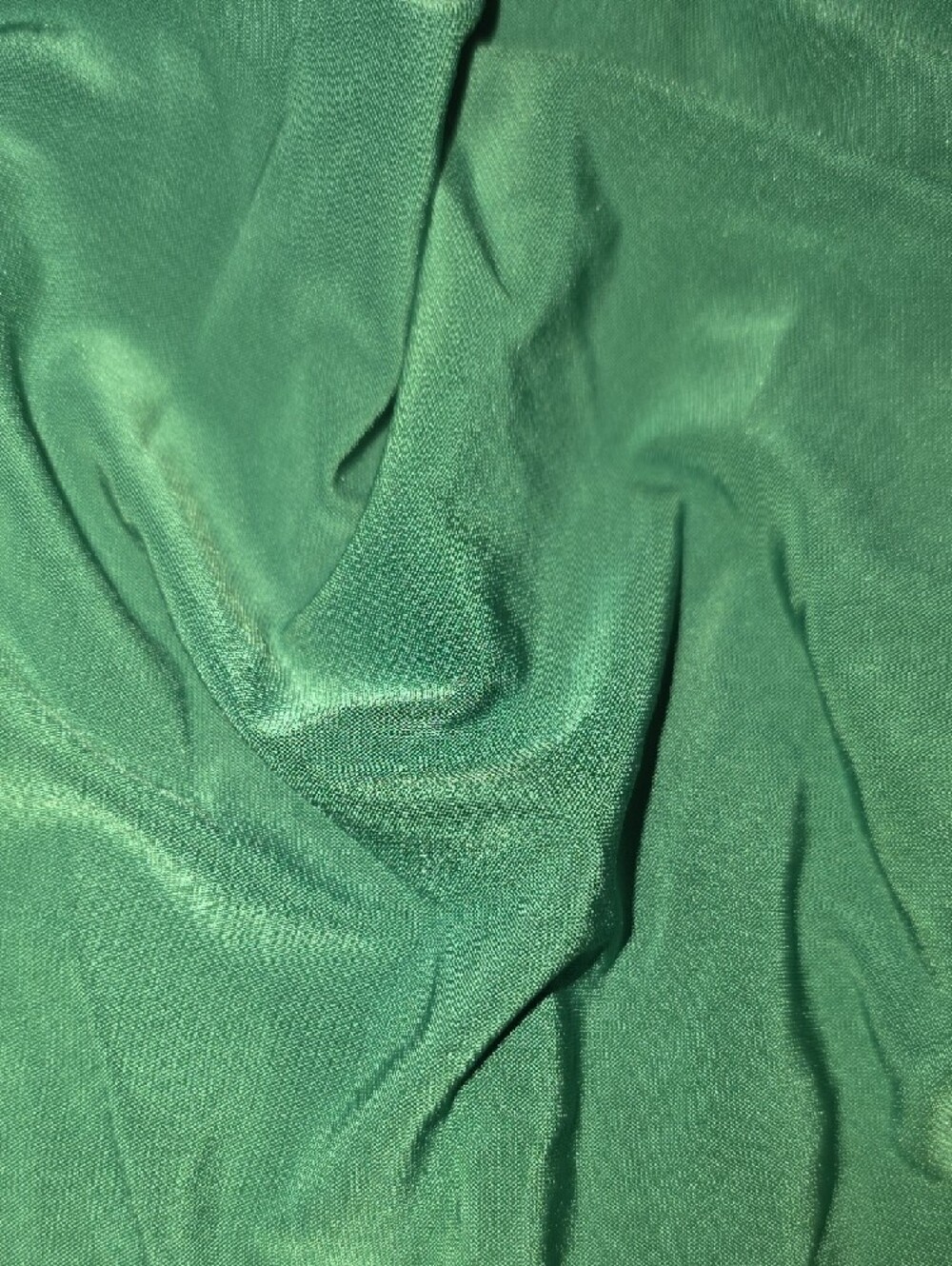 Sleek Green Ruched Slip Dress - Strappy Bodycon Medium - Picture 2 of 3